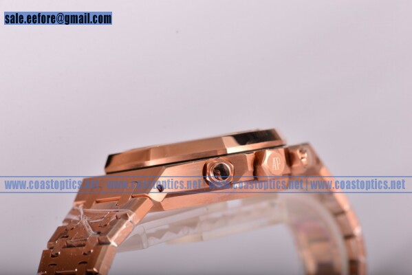 Audemars Piguet 1:1 Replica Royal Oak Chronograph 41MM Chrono Watch Rose Gold 26320OR.OO.1220OR.04 (EF)